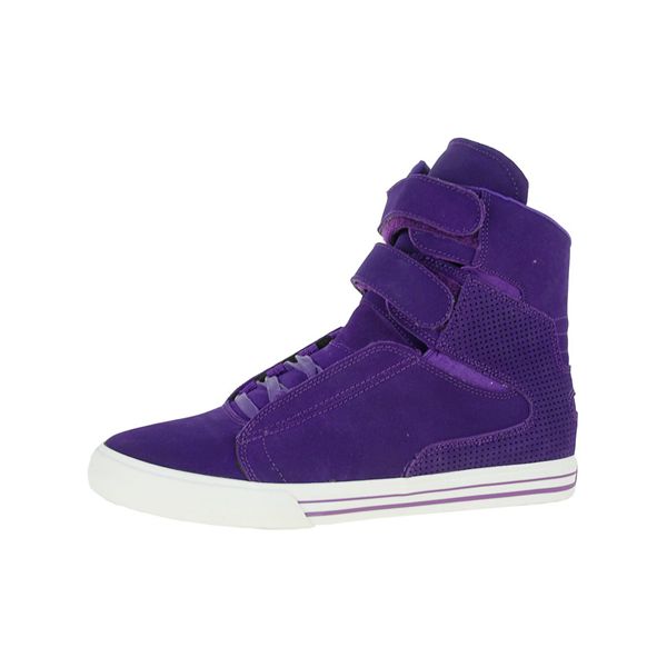 Supra TK Society High Top Shoes Mens - Purple | UK 38B7R99